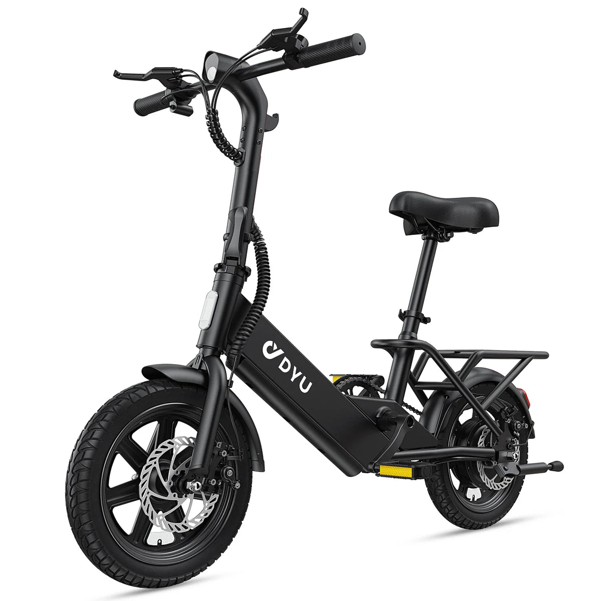 1000W Peak 25MPH Adult Electric Bike, Aluminum Frame, 20'' Fat Tires