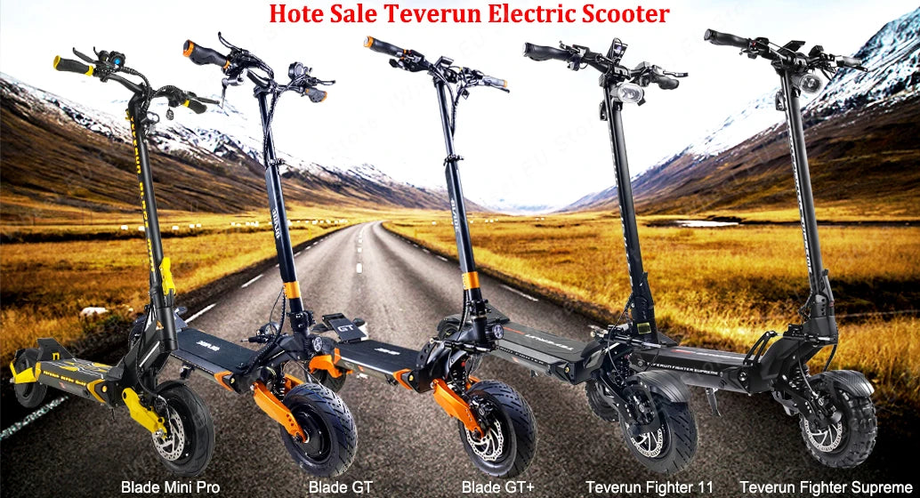 Power 10000W GPS PKE Function Electric Scooter