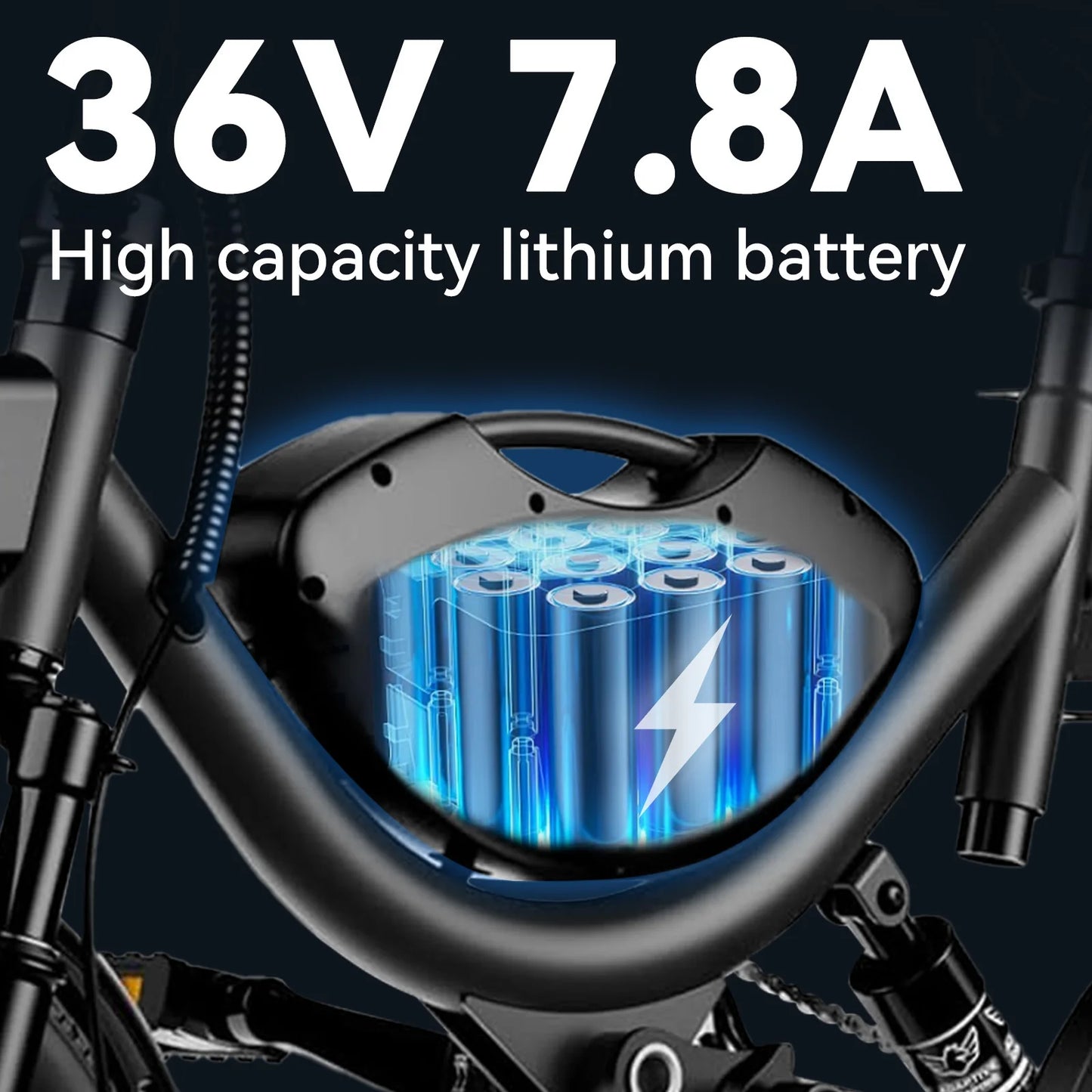 Vélo électrique pliable Peak 715W