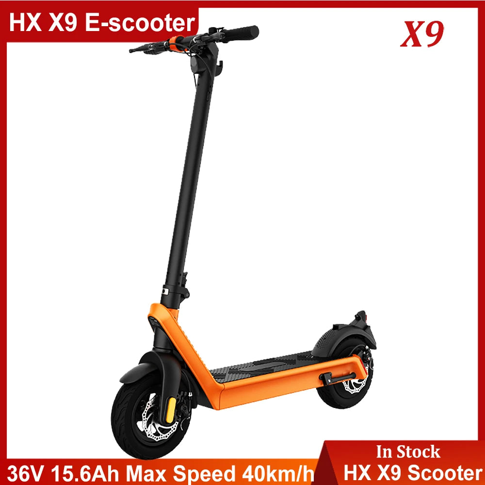 HX X9 PLUS Electric Scooter - Foldable, 60-80km Range, Unisex