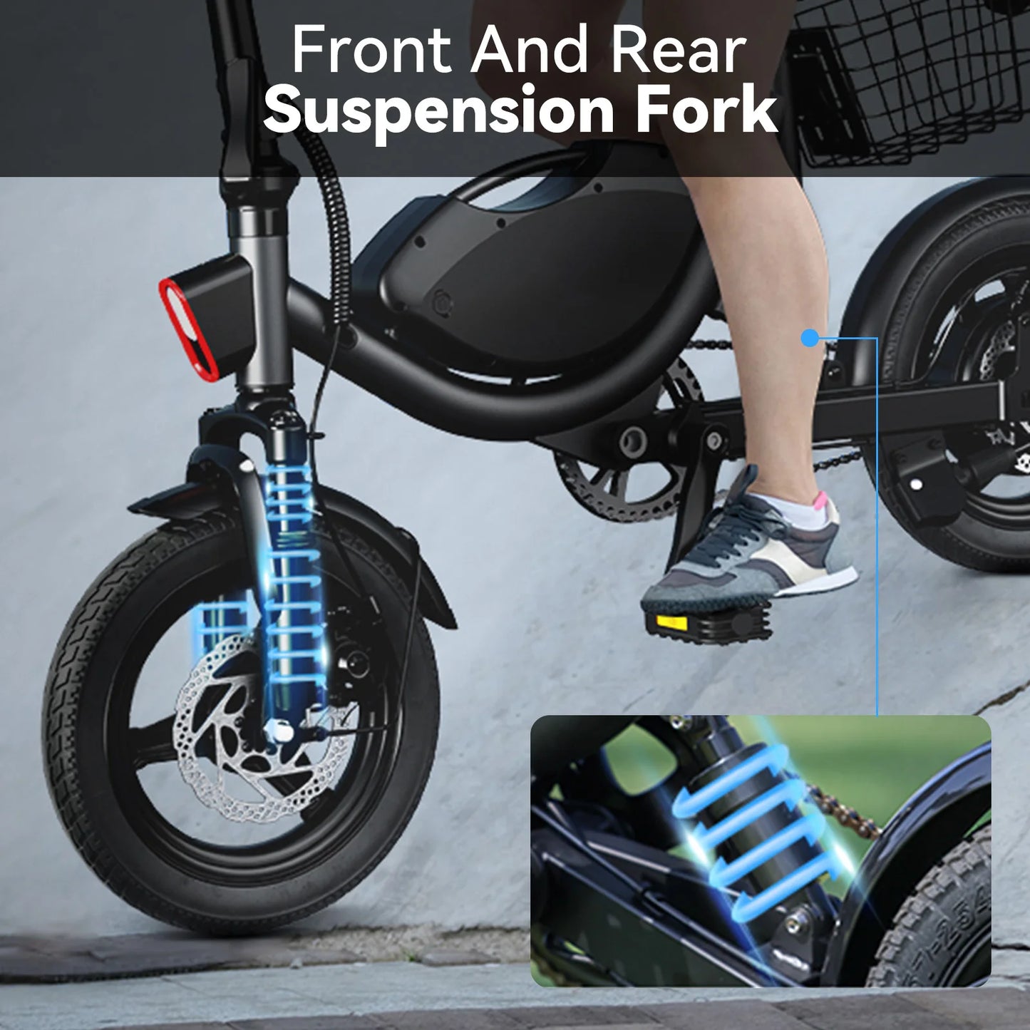 Vélo électrique pliable Peak 715W