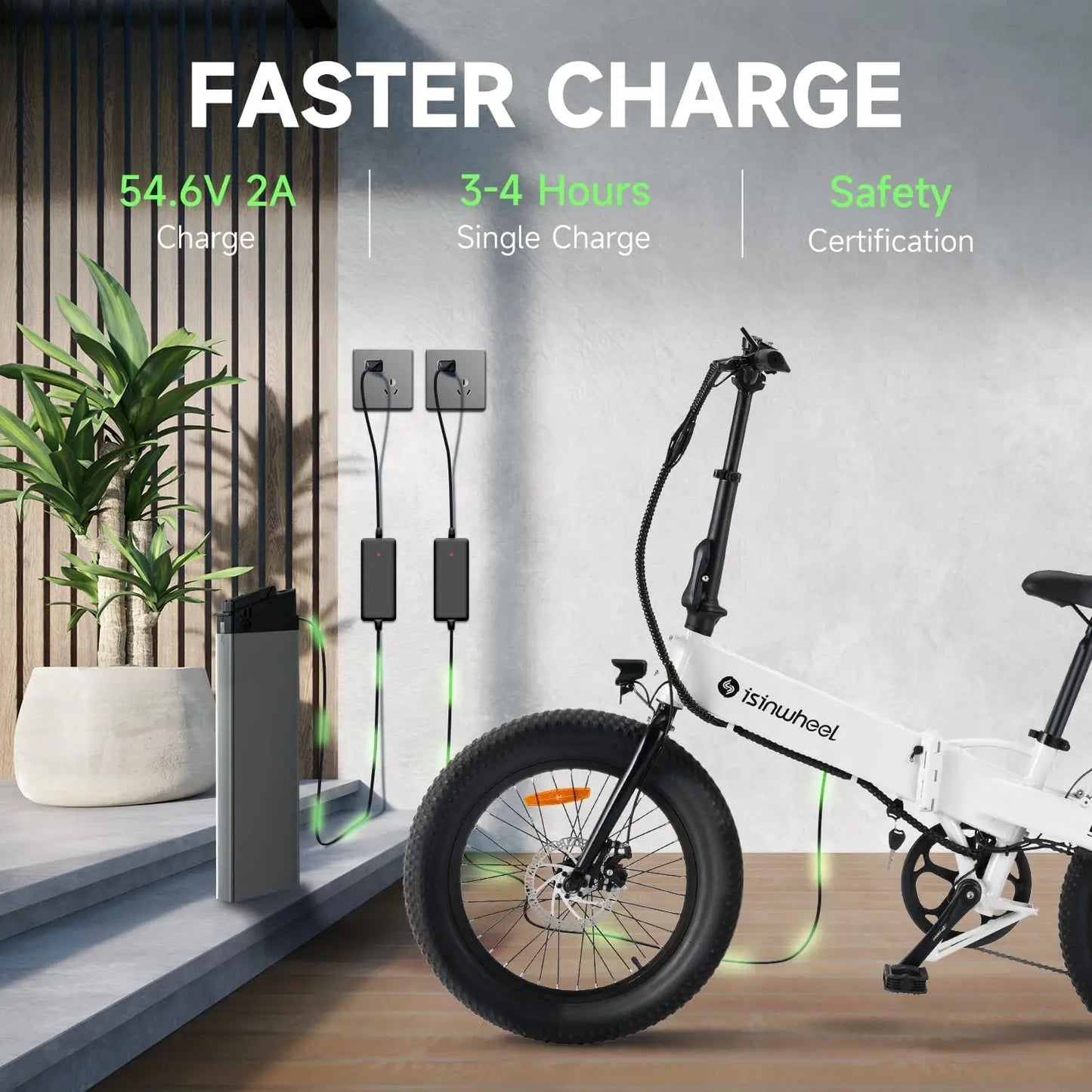 Vélo électrique pliable U5 500 W, 20 pouces