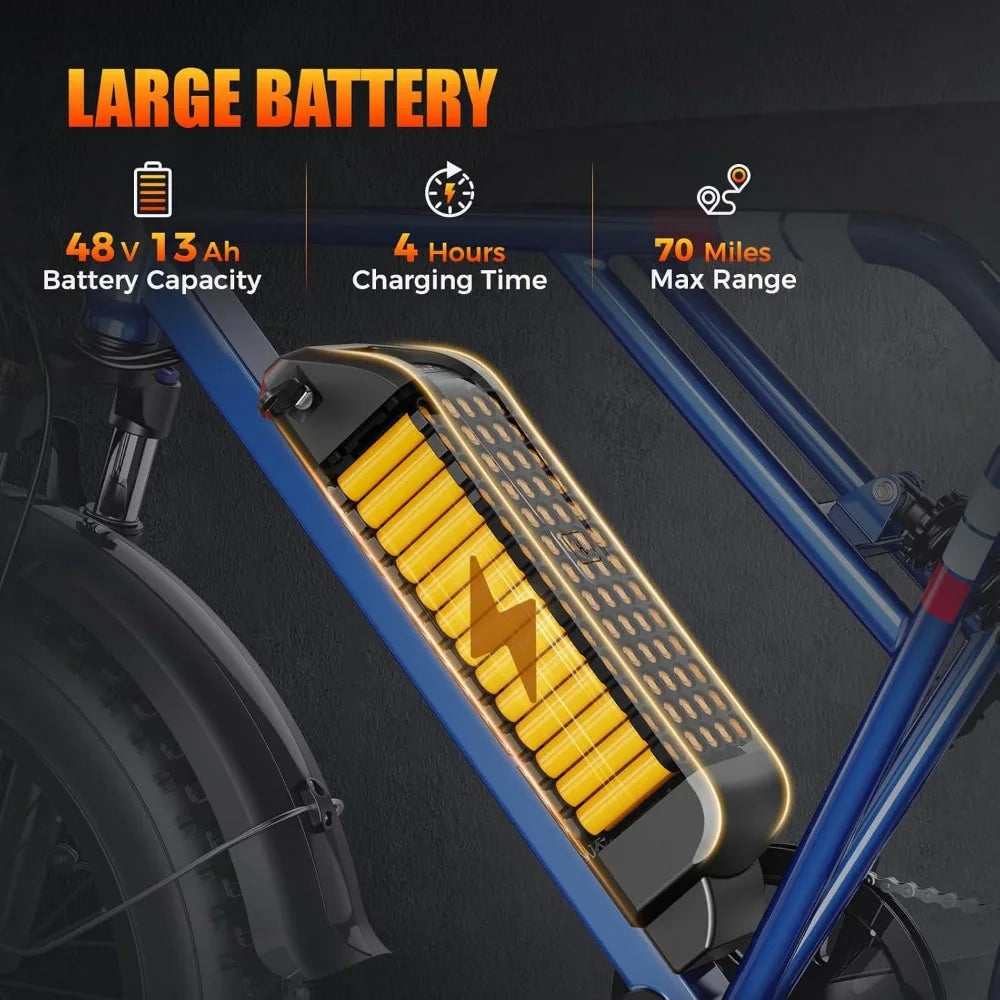 Vélo électrique avec moteur de mise à niveau de pointe de 1200 W