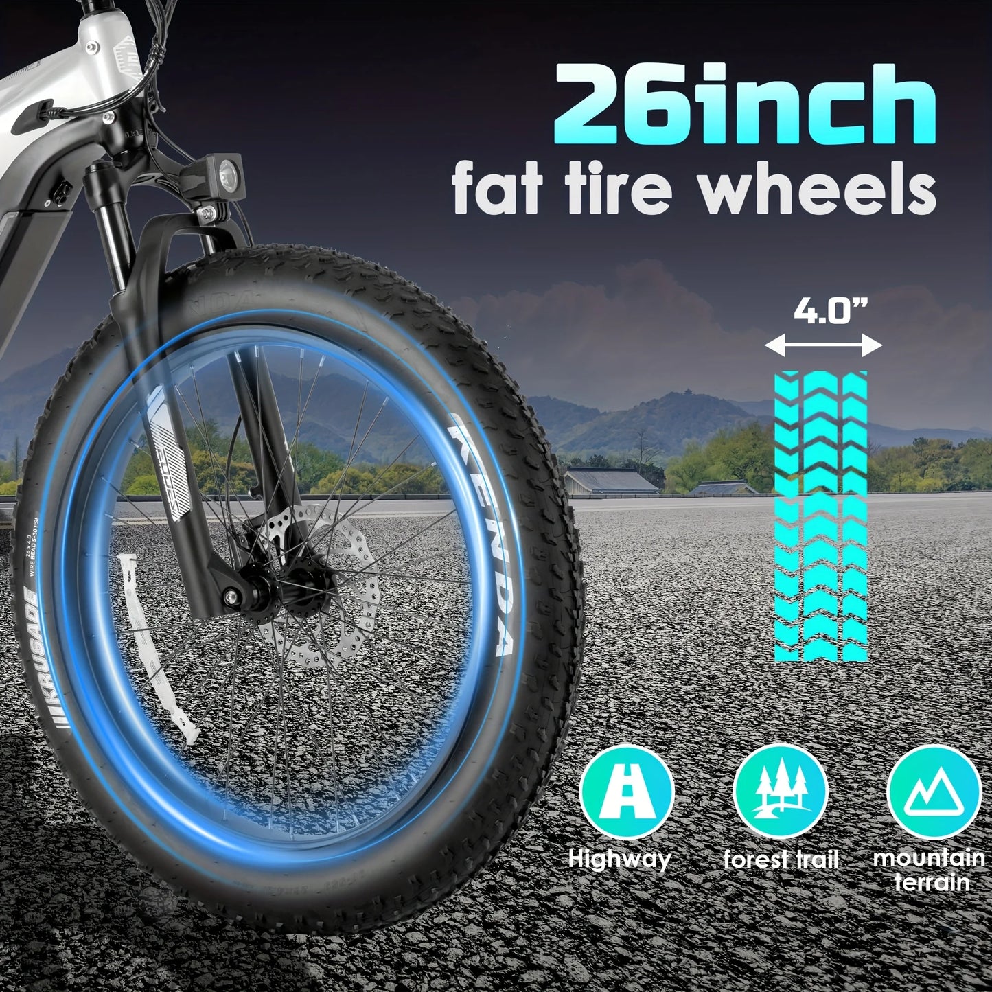 Vélo électrique pour adulte de haute qualité 52V750W 17AH