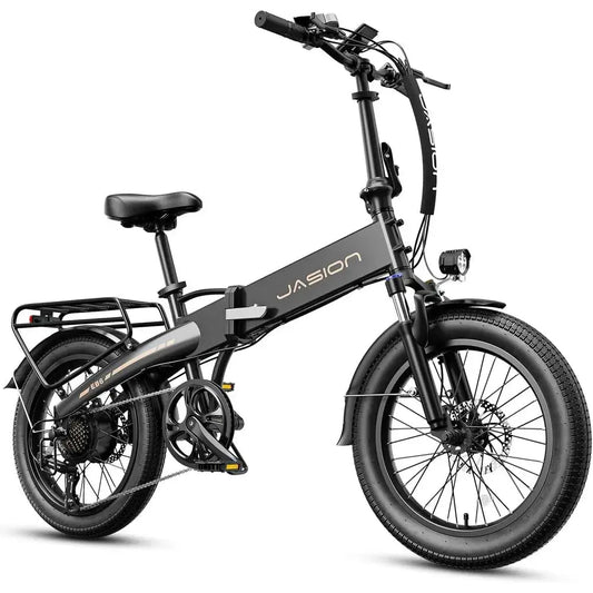 1000W Peak 25MPH Adult Electric Bike, Aluminum Frame, 20'' Fat Tires