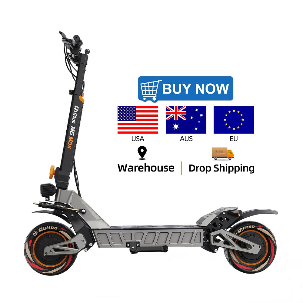 M6Max Dual Motor 5600W 60V27AH Fast Electrical Scooter