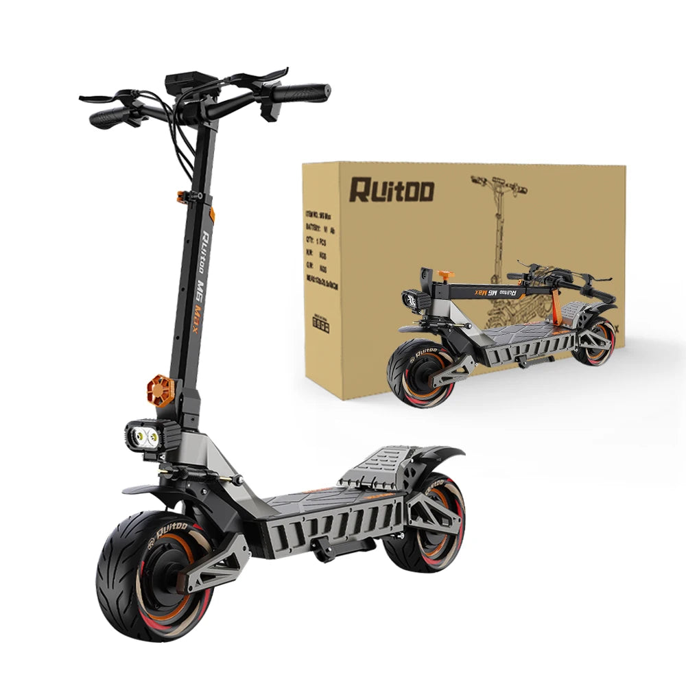 M6Max Dual Motor 5600W 60V27AH Fast Electrical Scooter