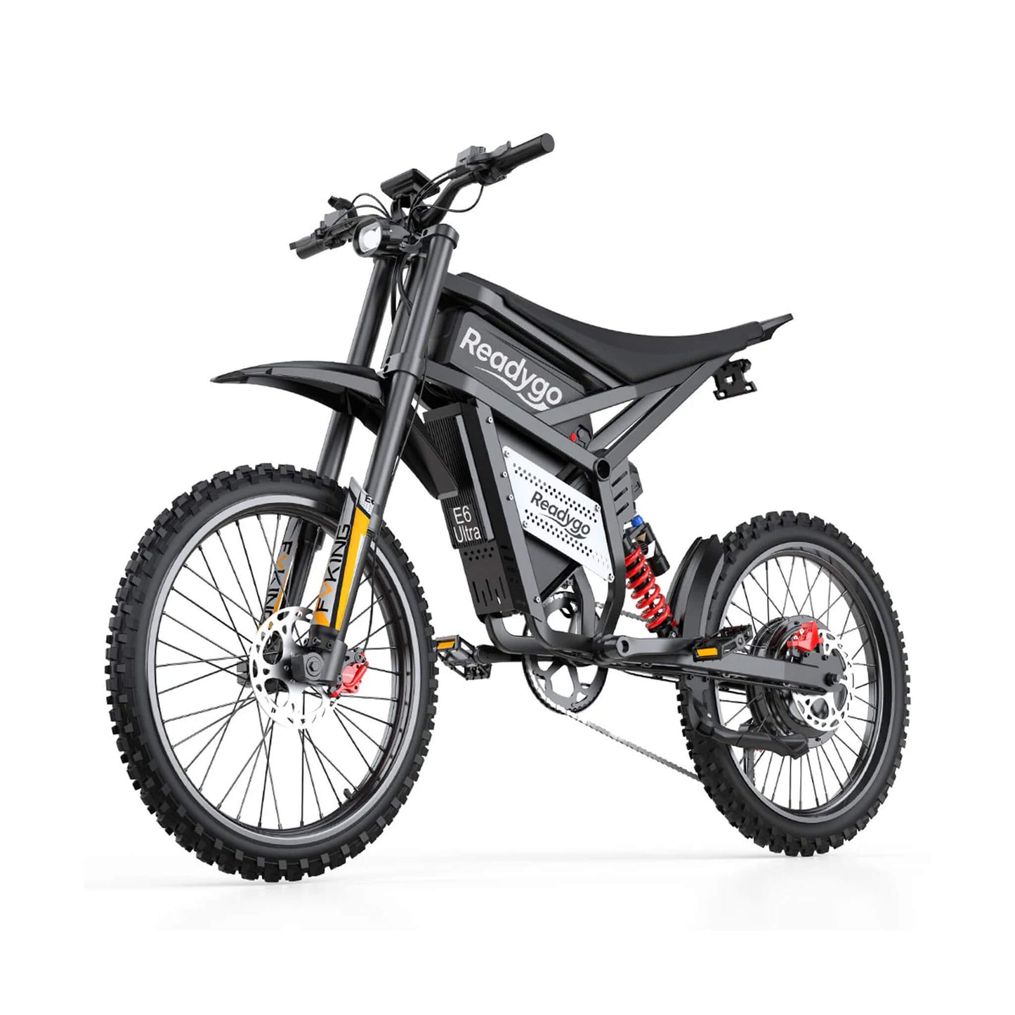EKX E6 Ultra 3000W 60V/30AH Premium Electric High-strength Steel Pipe Off-Road Mountain Dirt Bike (SAK26319)