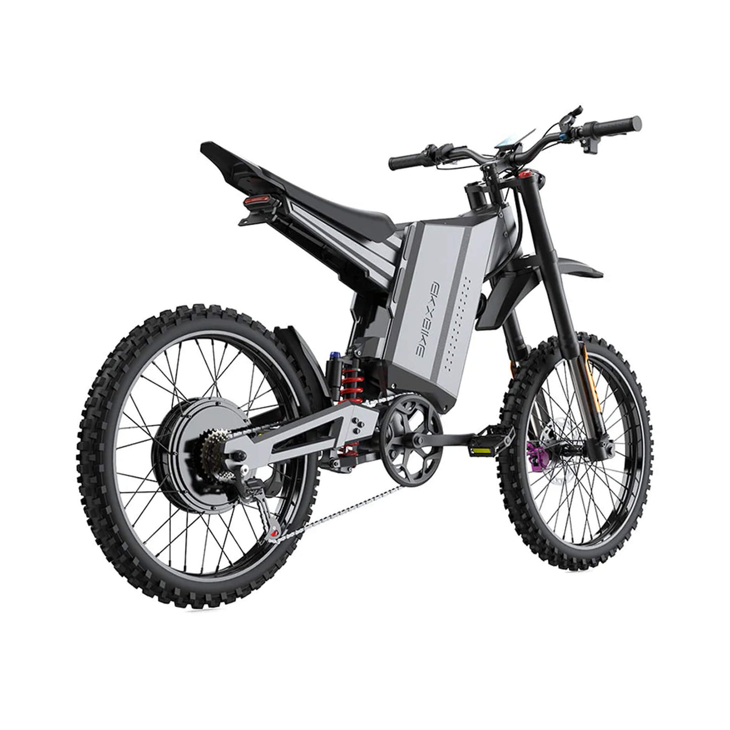 EKX GTS 8000W 72V/30AH Premium Electric High-Strength Steel Pipe Off-Road Mountain Dirt Bike (SAK31684)