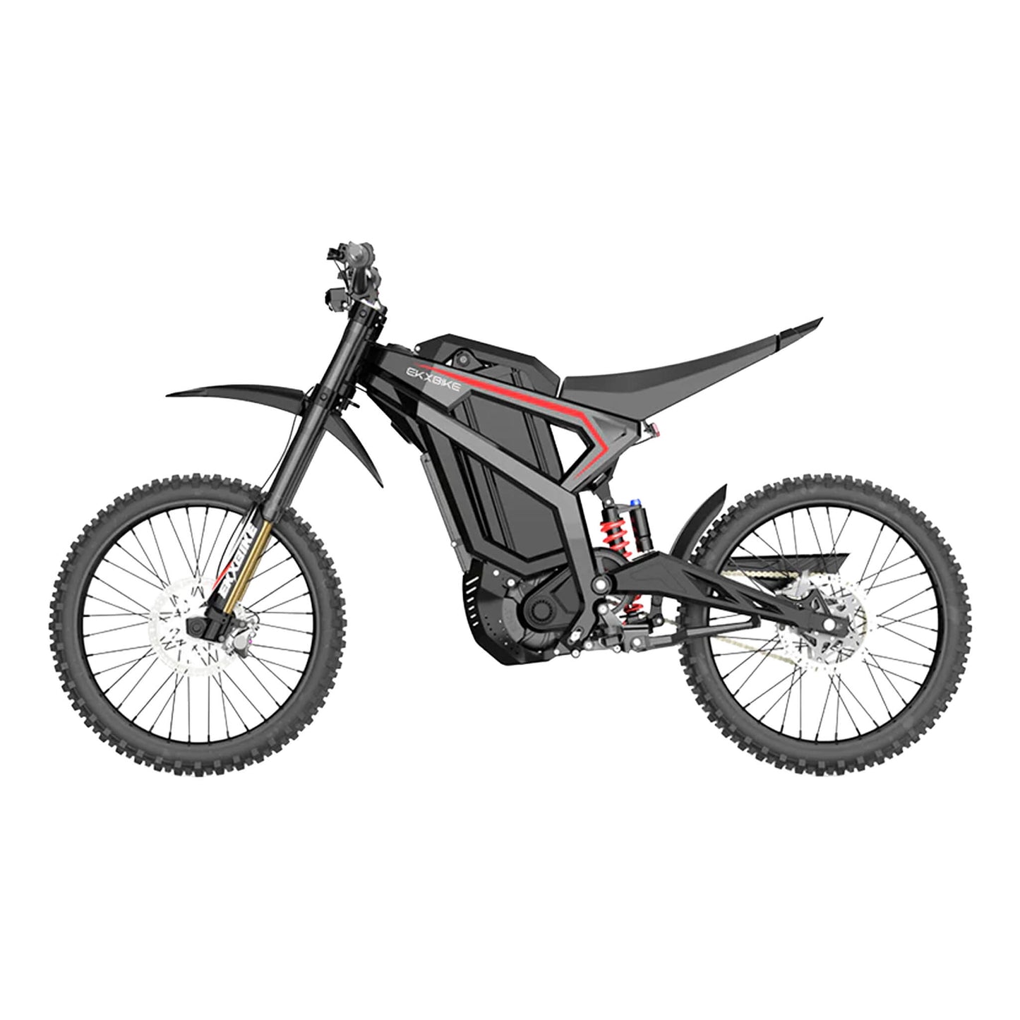 EKX M1 16.8KW 72V/50AH Premium Electric High-Strength Steel Pipe Off-Road Mountain Dirt Bike (SAK20957)